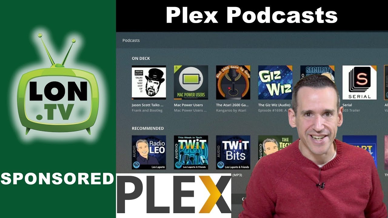 serving podcasts with plex