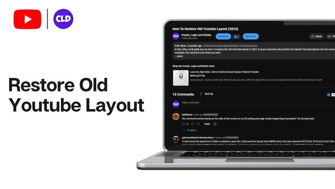Where Can You Find youtube new layout revert?