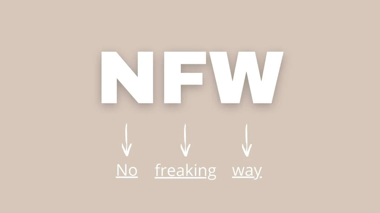 nfw meaning