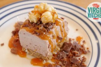 daim bar cheesecake